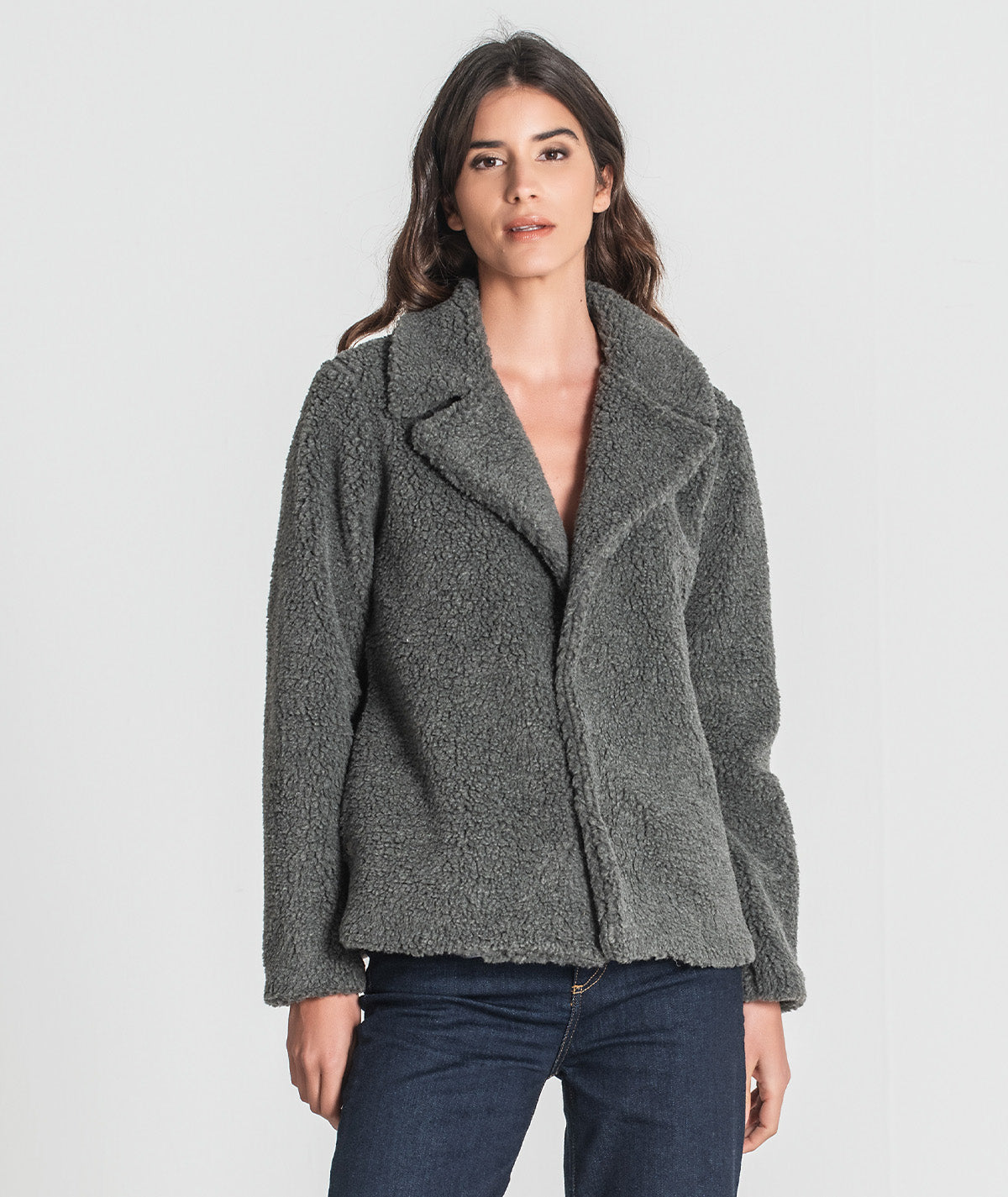 Casaco teddy curto C200