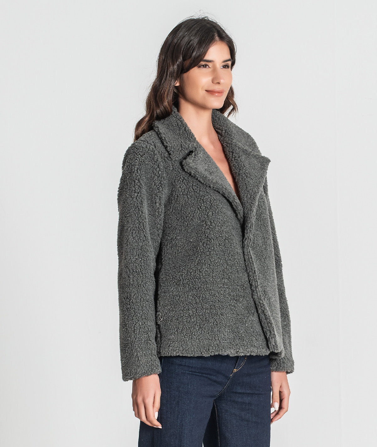 Casaco teddy curto C200